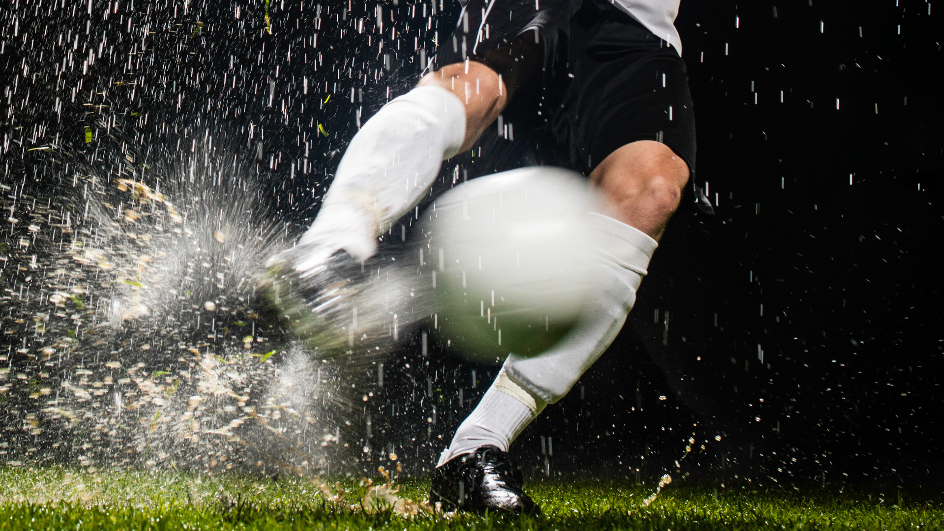 Drying football boots