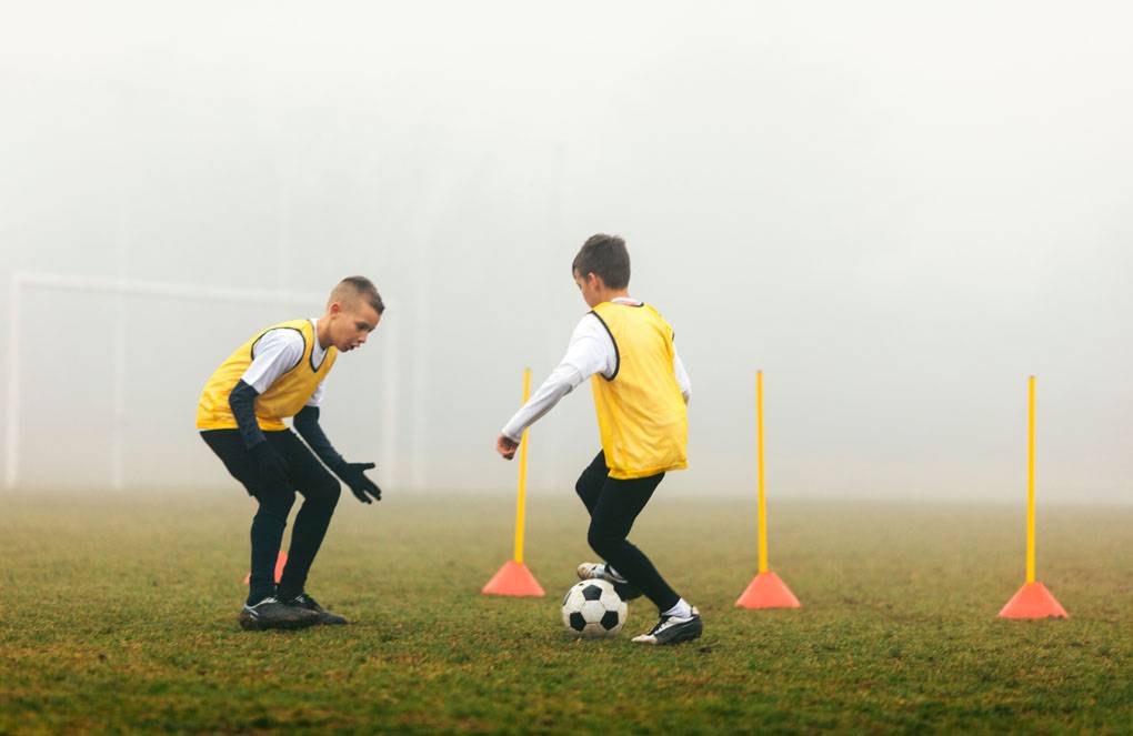 Stinkende voetbalschoenen